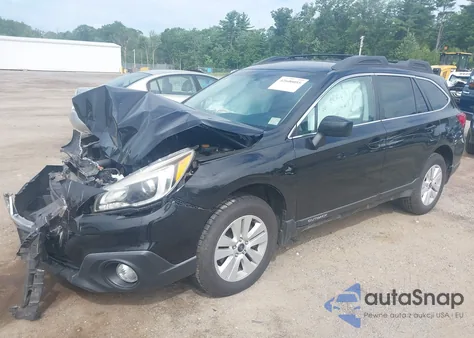 2017 Subaru Outback 2.5I Premium из США, поврежденный, VIN 4S4BSACC6H3227889